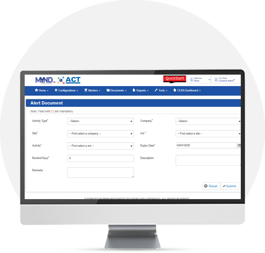 E-Repository on Compliance Management Software