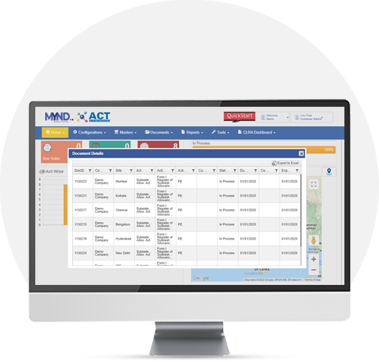 Real Time Validation on Compliance Management Software